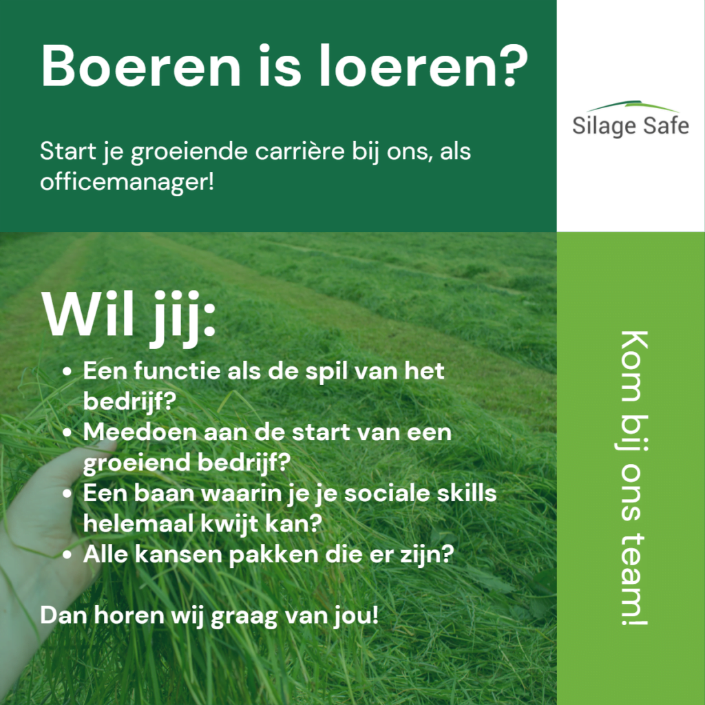 Vacature Silage Safe Officemanager